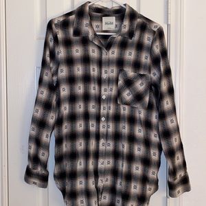 NWOT Mudd Long Sleeve Plaid Button Up Shirt